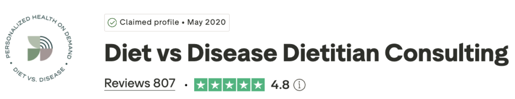 diet vs disease reviews